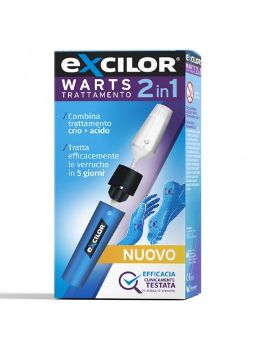 Excilor Warts Trattamento 2 in 1