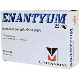 Enantyum 25 mg - 10 Bustine Granulato Orale
