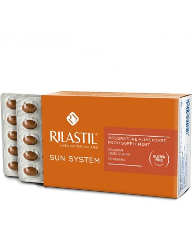 Integratore Rilastil Sun System - 30 capsule