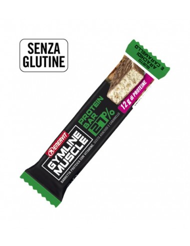 Protein Bar 27% Enervit Gymline Muscle Arachidi e Caramello