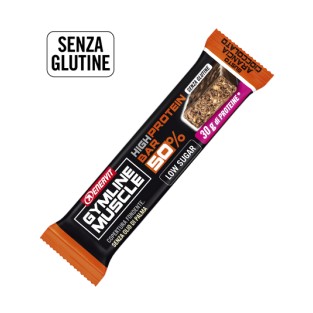 High protein bar 50% Enervit Gymline Muscle Cioccolato Arancia