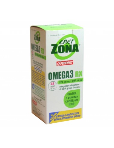 Enerzona Omega 3 Rx - 48 Capsule