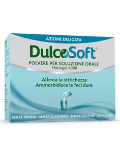 Dulcosoft Macrogol 4000 Granulato - 20 Bustine