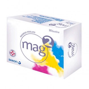 Mag 2 Magnesio Pidolato Soluzione Orale 1,5g/10ml - 20 Bustine
