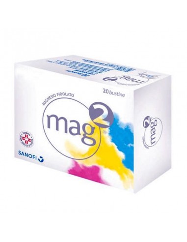 Mag 2 Magnesio Pidolato Soluzione Orale 1,5g/10ml - 20 Bustine