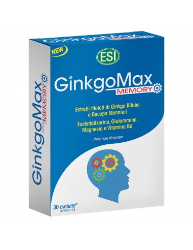 GinkgoMax Memory Esi - 30 ovalette