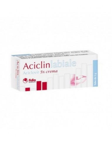 Aciclin Labiale Crema  5% Aciclovir - Tubo 2 g