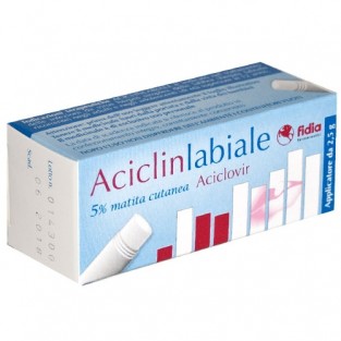Aciclin Labiale 5mg/5ml Matita