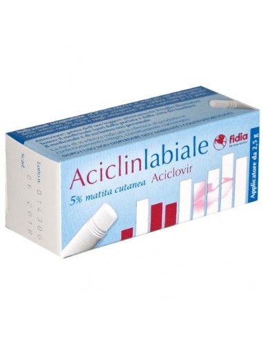 Aciclin Labiale 5mg/5ml Matita