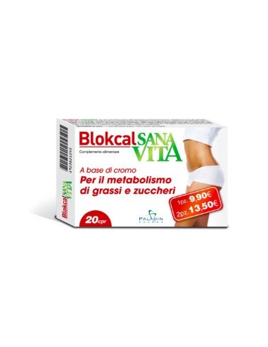 Blokcal Sanavita - 20 compresse