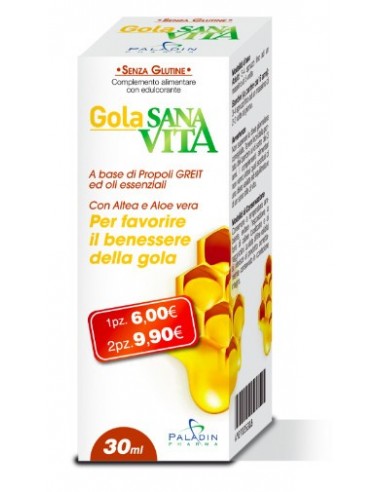 Sanavita Gola Spray - 30 ml