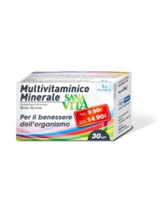 Sanavita Multivitaminico Minerale - 30 Compresse