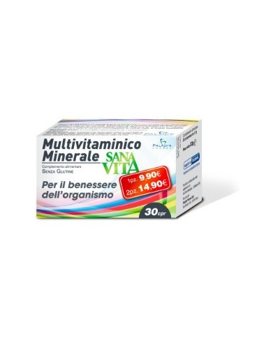 Sanavita Multivitaminico Minerale - 30 Compresse