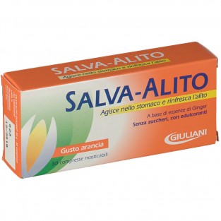 Salva Alito Giuliani - 30 Compresse gusto Arancia