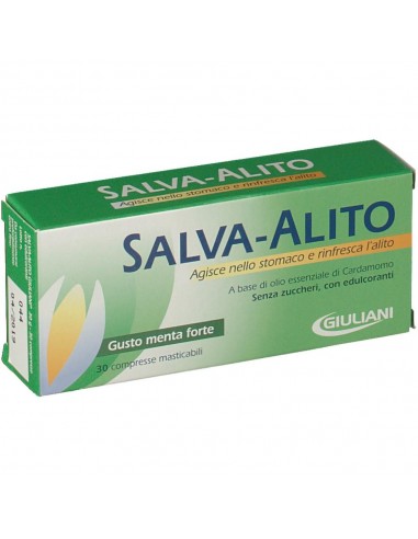 Salva Alito Giuliani - 30 Compresse gusto Menta Forte