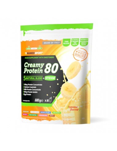 Creamy Protein 80 Banana Named Sport - 500 g