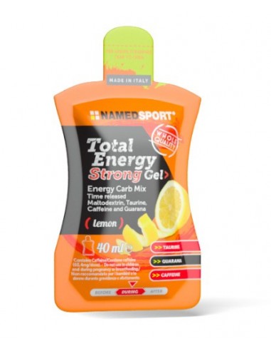 Total Energy Strong Gel Named Sport - gusto Limone