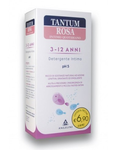 Detergente intimo Tantum Rosa 3 - 12 anni - 200 ml