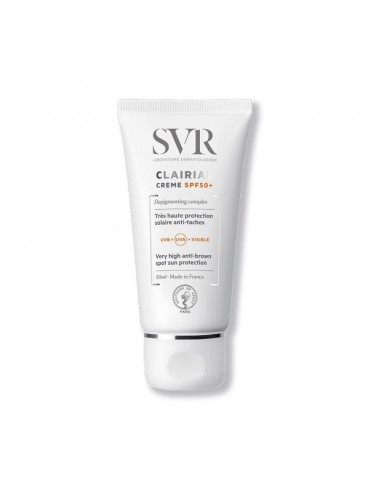 SVR Clairial Crema SPF 50+ Tubo 50 ml