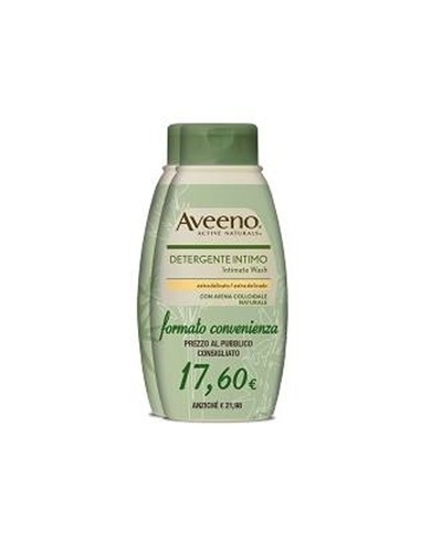 Aveeno Detergente Intimo 500 ml - 2 Confezioni