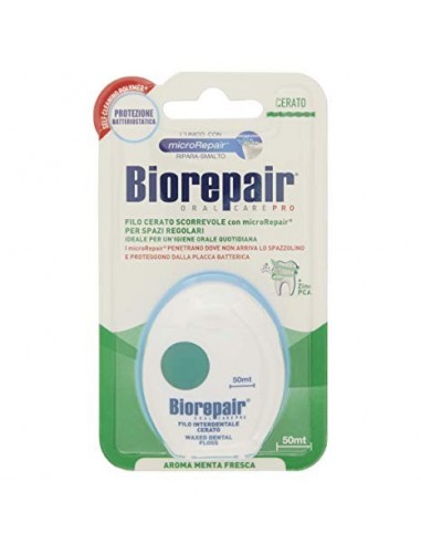 Biorepair Filo Interdentale Cerato 50 mt