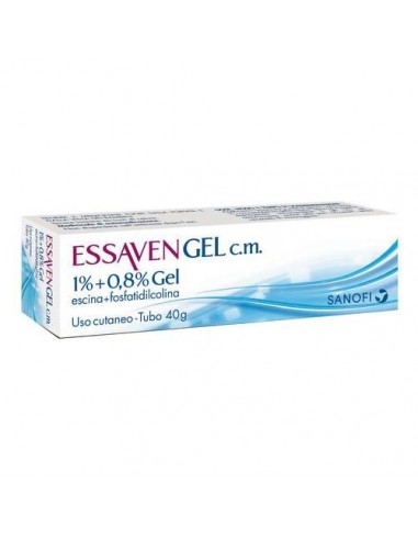 Essaven Gel 1% + 0,8% Escina Fosfatidilcolina - Tubo 40 g