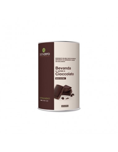 Bevanda al cioccolato amaro Dieta Zero - 400 gr