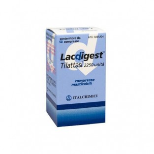 Lacdigest - 50 Compresse Masticabili