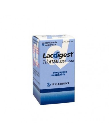 Lacdigest - 50 Compresse Masticabili