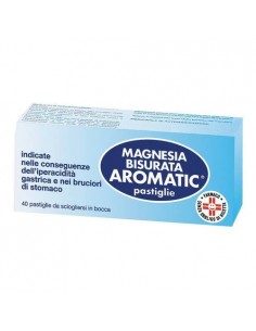 Magnesia Bisurata Aromatic - 40 Compresse