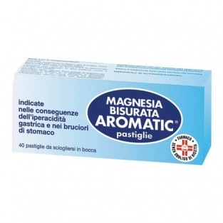 Magnesia Bisurata Aromatic - 40 Compresse
