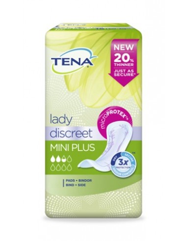 Tena Lady Discreet Mini Plus - 16 Pezzi