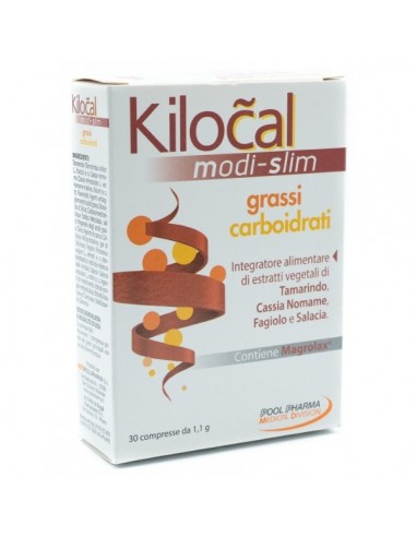 Kilocal Modi Slim Grassi e Carboidrati - 30 Compresse