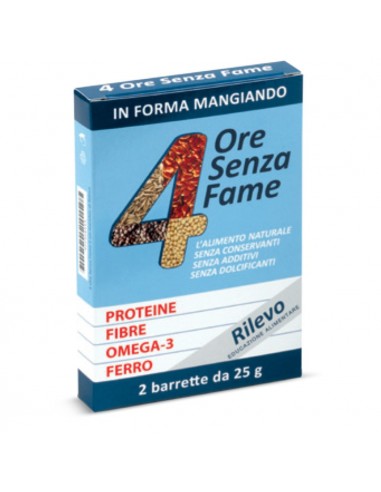 4 Ore Senza Fame- 2 Barrette x 25 g