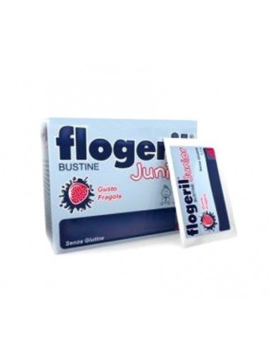 Flogeril Junior - 20 Bustine gusto Fragola