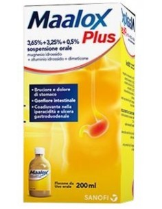 Maalox Plus Sospensione Orale - 200 ml
