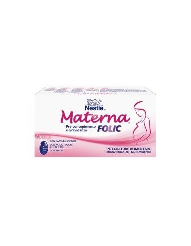 Nestlè Materna Folic - 30 capsule