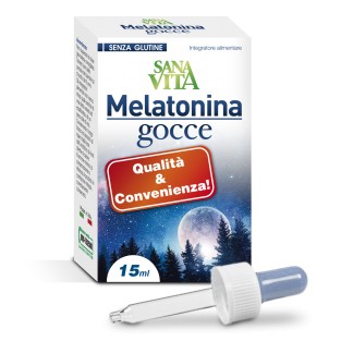 Melatonina Gocce Sanavita - Flacone 15 ml
