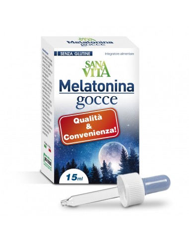 Melatonina Gocce Sanavita - Flacone 15 ml