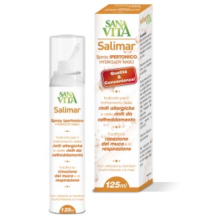 Salimar Spray Ipertonico Sanavita - Doppia Confezione