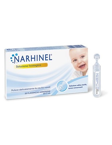 Narhinel Soluzione Fisiologica - 20 Flaconcini da 5 ml