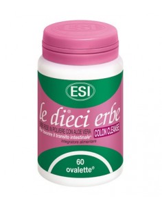 Esi Le Dieci Erbe Colon Cleanse - 60 Ovalette