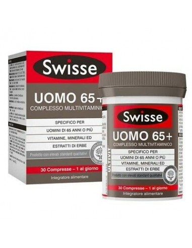 Multivitaminico Uomo 65+ Swisse - 30 compresse