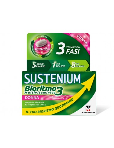 Sustenium Bioritmo 3 Multivitaminico Donna - 30 Compresse