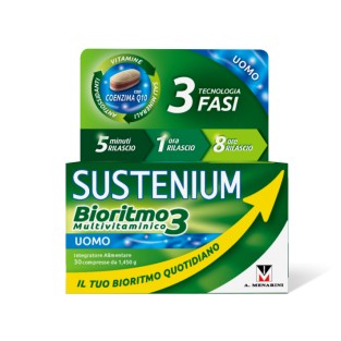 Sustenium Bioritmo 3 Multivitaminico Uomo - 30 Compresse