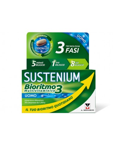 Sustenium Bioritmo 3 Multivitaminico Uomo - 30 Compresse