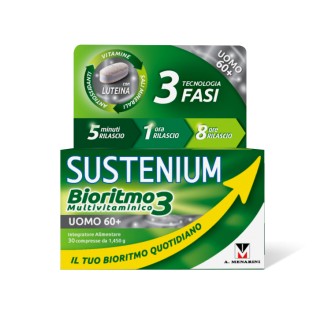 Sustenium Bioritmo 3 Multivitaminico Uomo 60+ - 30 Compresse