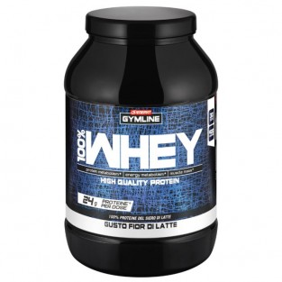 Enervit Gymline 100% Whey Proteine Concentrate al Fior di Latte - 900 g