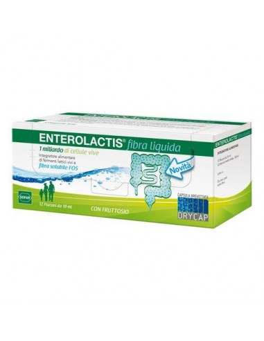 Enterolactis Fibra Liquida - 12 Flaconcini