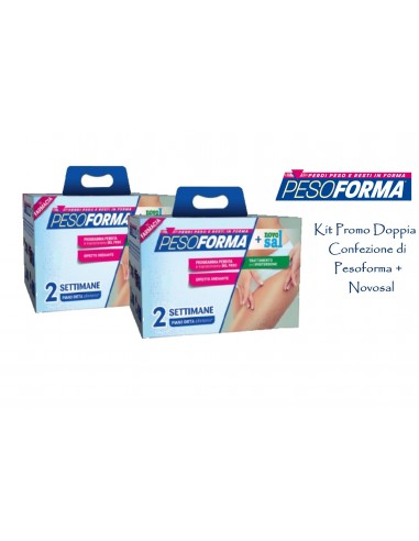 Kit Promo Doppia Confezione Bag Pesoforma + Novosal